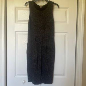 NWOT black dress with beautiful details
